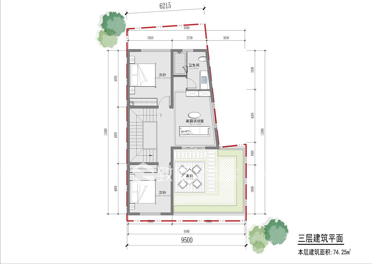 四川一層自建房設計，建筑面積130平米